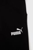 Дитячі штани Puma 587038 колір чорний з принтом