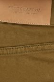 Штани Scotch & Soda чоловічі колір зелений