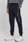 Штани Tommy Hilfiger чоловічі колір синій з аплікацією