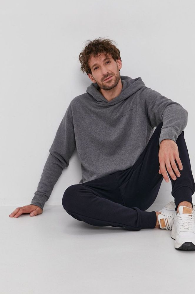 Штани Tommy Hilfiger чоловічі колір синій з аплікацією фото 3