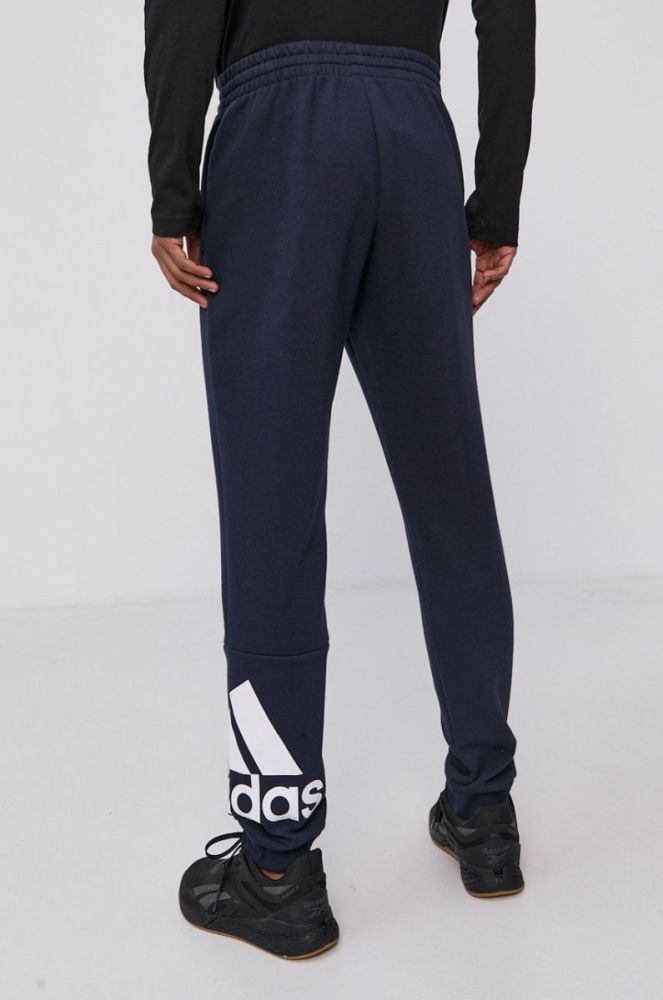 Штани adidas чоловічі колір синій з принтом (1511431) фото 3