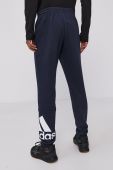 Штани adidas чоловічі колір синій з принтом (1511431)