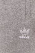 Штани adidas Originals чоловічі колір сірий гладке H34659-MGREYH