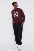 Штани New Era чоловічі колір чорний з аплікацією