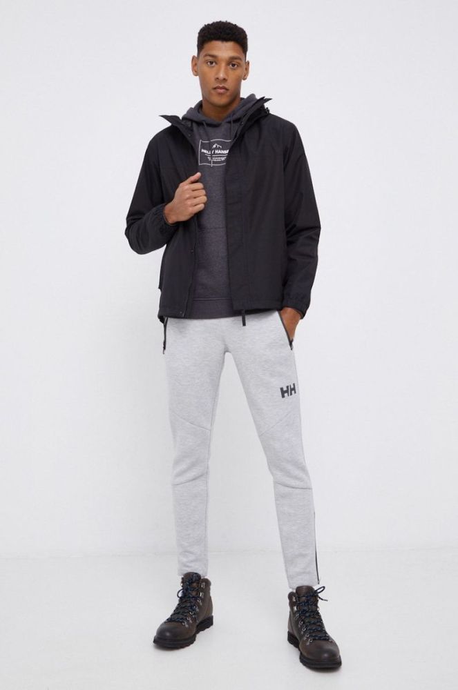 Штани Helly Hansen чоловічі колір сірий гладке (1777758) фото 2