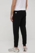 Бавовняні спортивні штани Rossignol чоловічі колір чорний однотонні