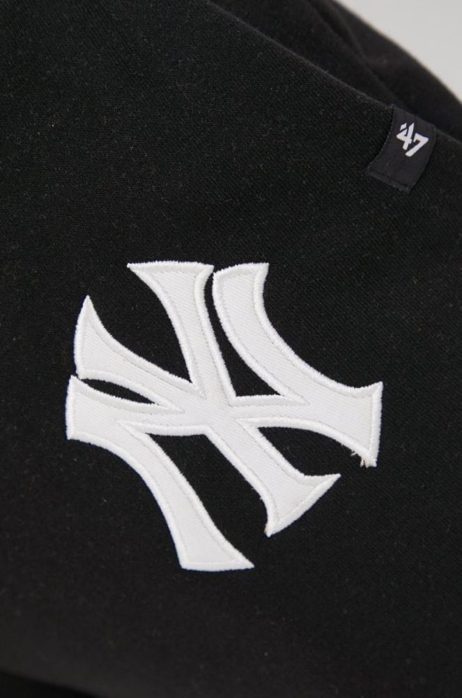 Штани 47brand колір чорний з аплікацією (1937952) фото 8