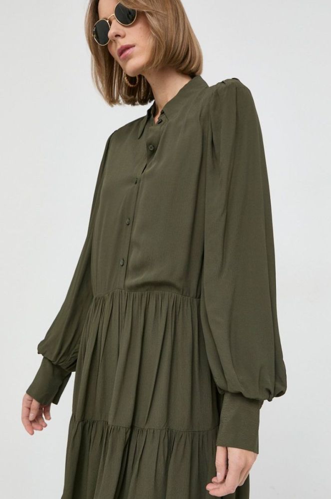Сукня Ivy Oak Marla колір зелений mini oversize фото 5