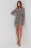 Сукня Liu Jo колір сірий mini пряма