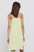Сукня adidas Originals mini розкльошена колір жовтий (1693878)