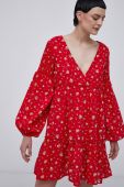 Сукня Billabong колір червоний mini розкльошена (1790499)