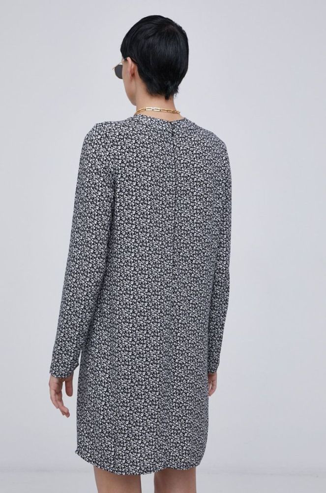 Сукня Superdry колір чорний mini пряма (1792308) фото 3