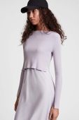 Сукня і светр AllSaints maxi пряма колір фіолетовий (3321586)