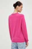 Светр з кашеміру Samsoe Samsoe колір рожевий легкий