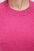 Светр з кашеміру Samsoe Samsoe колір рожевий легкий