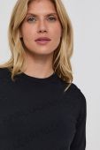 Светр Karl Lagerfeld жіночий колір чорний легкий (1588903)