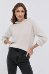 Светр з домішкою вовни Morgan жіночий колір кремовий легкий (1785058)