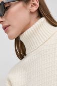 Светр For Love & Lemons жіночий колір кремовий півгольф