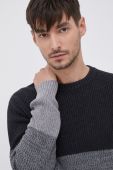 Светр з домішкою вовни Pepe Jeans чоловічий колір сірий
