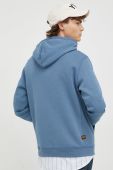 Кофта G-Star Raw чоловіча  однотонна колір блакитний (2531227)