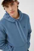 Кофта G-Star Raw чоловіча  однотонна колір блакитний (2531227)