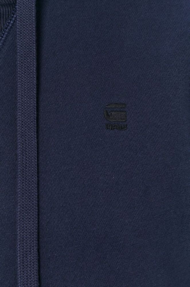 Кофта G-Star Raw чоловіча колір синій однотонна (1653377) фото 5