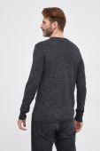 Светр з домішкою вовни Sisley чоловічий колір сірий (1895832)