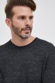 Светр з домішкою вовни Sisley чоловічий колір сірий (1895832)
