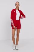 Шорти adidas Performance GN5783 жіночі колір червоний гладкі