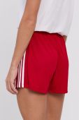 Шорти adidas Performance GN5783 жіночі колір червоний гладкі