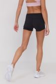 Шорти Reebok GS7229 жіночі колір чорний гладкі