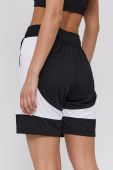Шорти adidas Performance FR9420 жіночі колір чорний гладкі висока посадка