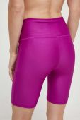 Шорти для тренувань Under Armour жіночі колір рожевий однотонні висока посадка