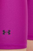 Шорти для тренувань Under Armour жіночі колір рожевий однотонні висока посадка