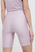 Шорти для тренувань Under Armour 1360939 жіночі колір рожевий однотонні висока посадка 1360939-698