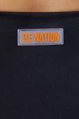 Шорти для тренувань P.E Nation жіночі колір чорний з принтом висока посадка