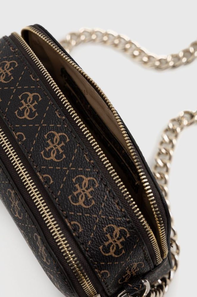 Сумочка Guess колір коричневий (1723763) фото 4