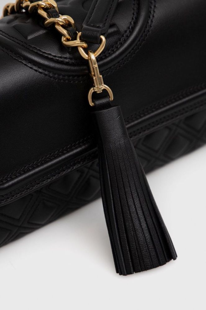 Шкіряна сумочка Tory Burch колір чорний (1913845) фото 3