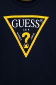 Дитяча футболка Guess колір синій меланж (1534930)