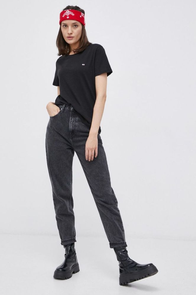 Бавовняна футболка Tommy Jeans колір білий (1773565) фото 3