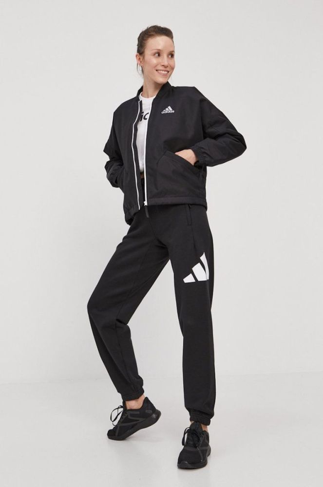 Футболка adidas жіноча колір білий (1446379) фото 2