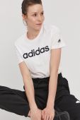Футболка adidas жіноча колір білий (1446379)