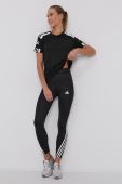 Футболка adidas Performance GN5757 жіноча колір чорний