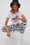 Бавовняна футболка Puma 586774 колір білий