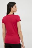 Бавовняна футболка Armani Exchange колір рожевий (2946305)