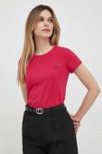 Футболка Armani Exchange жіноча колір рожевий (3026475)