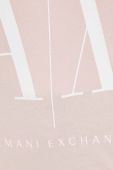 Бавовняна футболка Armani Exchange колір рожевий (3406757)