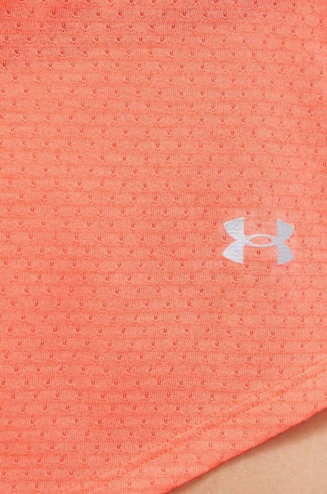 Топ Under Armour жіночий колір червоний оголена спина фото 5