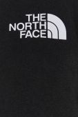 Бавовняний лонгслів The North Face колір чорний