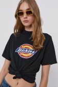 Футболка Dickies жіноча колір чорний DK0A4XCABLK-BLACK